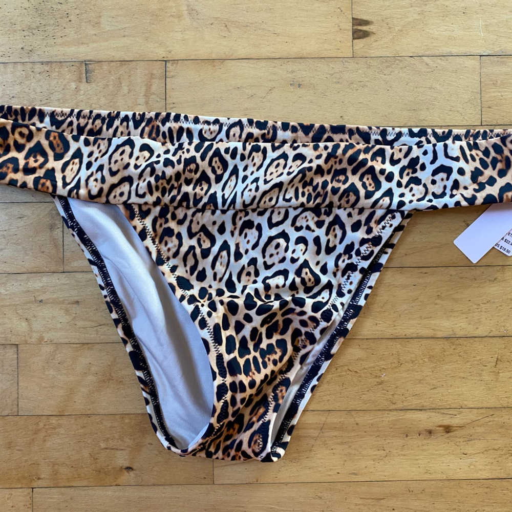 Leopard print Victoria’s Secret bikini bottoms